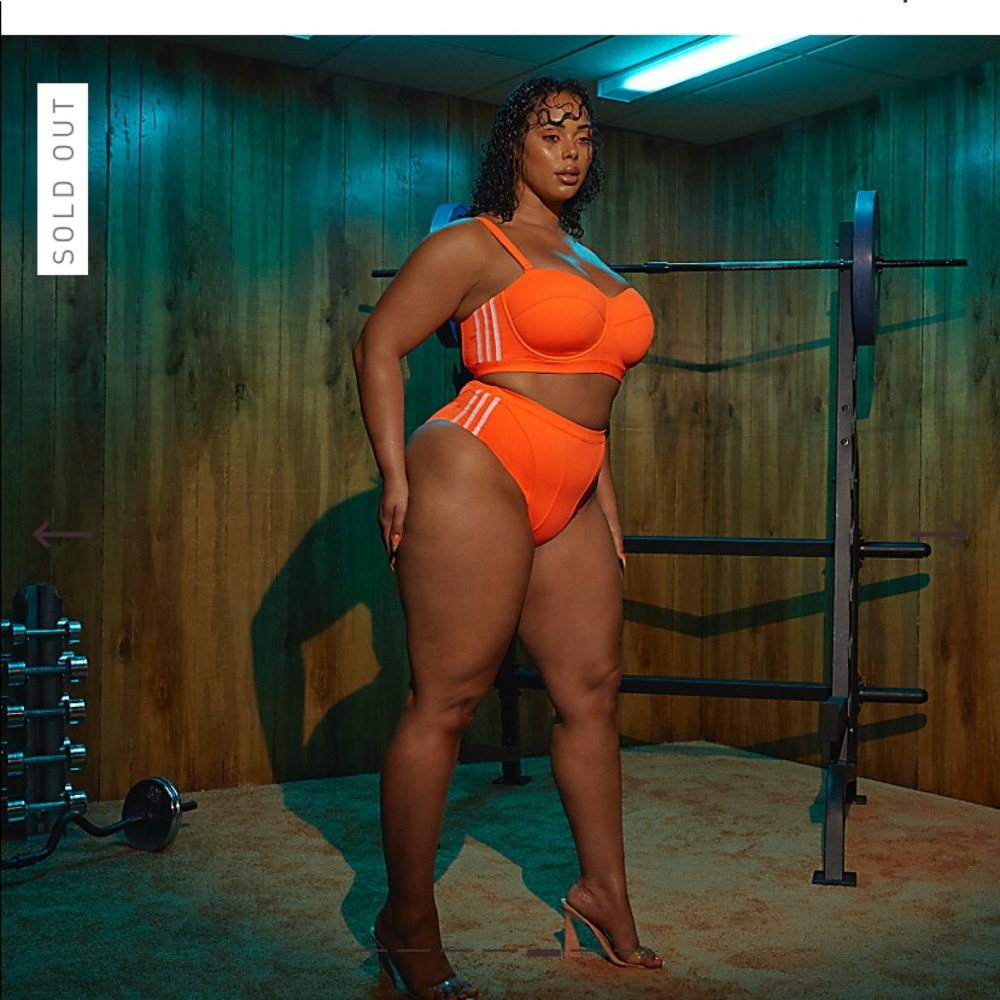 🧡adidas x IVY PARK HIGH-RISE BIKINI BOTTOM - Picture 7 of 15